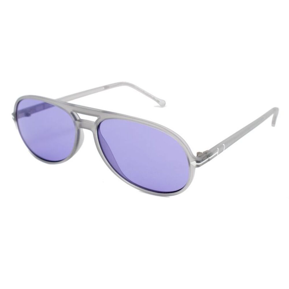 Opposit M016 Aviator Sunglasses Purple Lenses Unisex Gray
